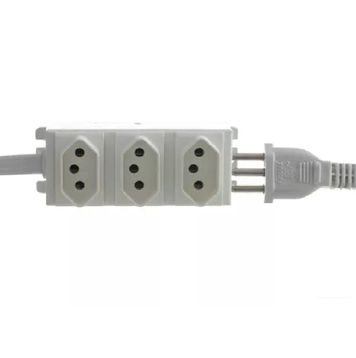 Extensão 5 M Tripolar 20a Connect Plus Branco 27300305555 Fiolux