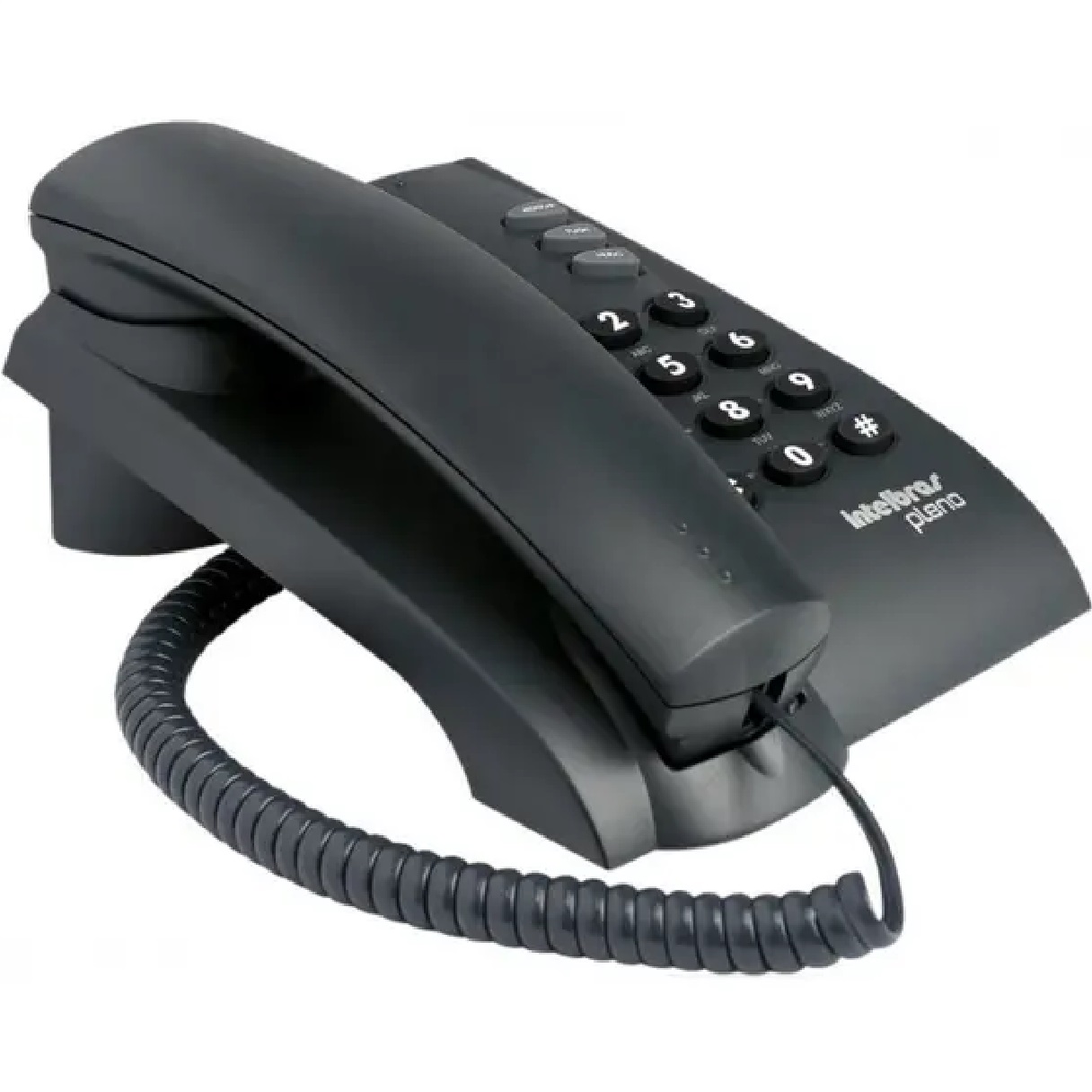 Telefone Fixo Com Fio Intelbras Pleno Preto