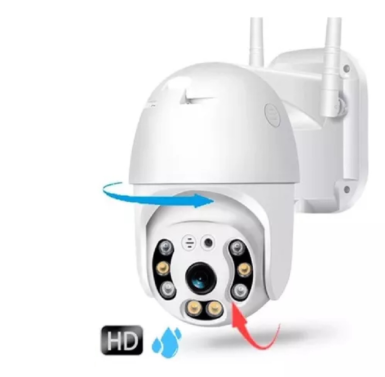 Câmera Wi-Fi A8 Full HD 2 MP com PTZ e Visão Noturna Elétrica Bichuette