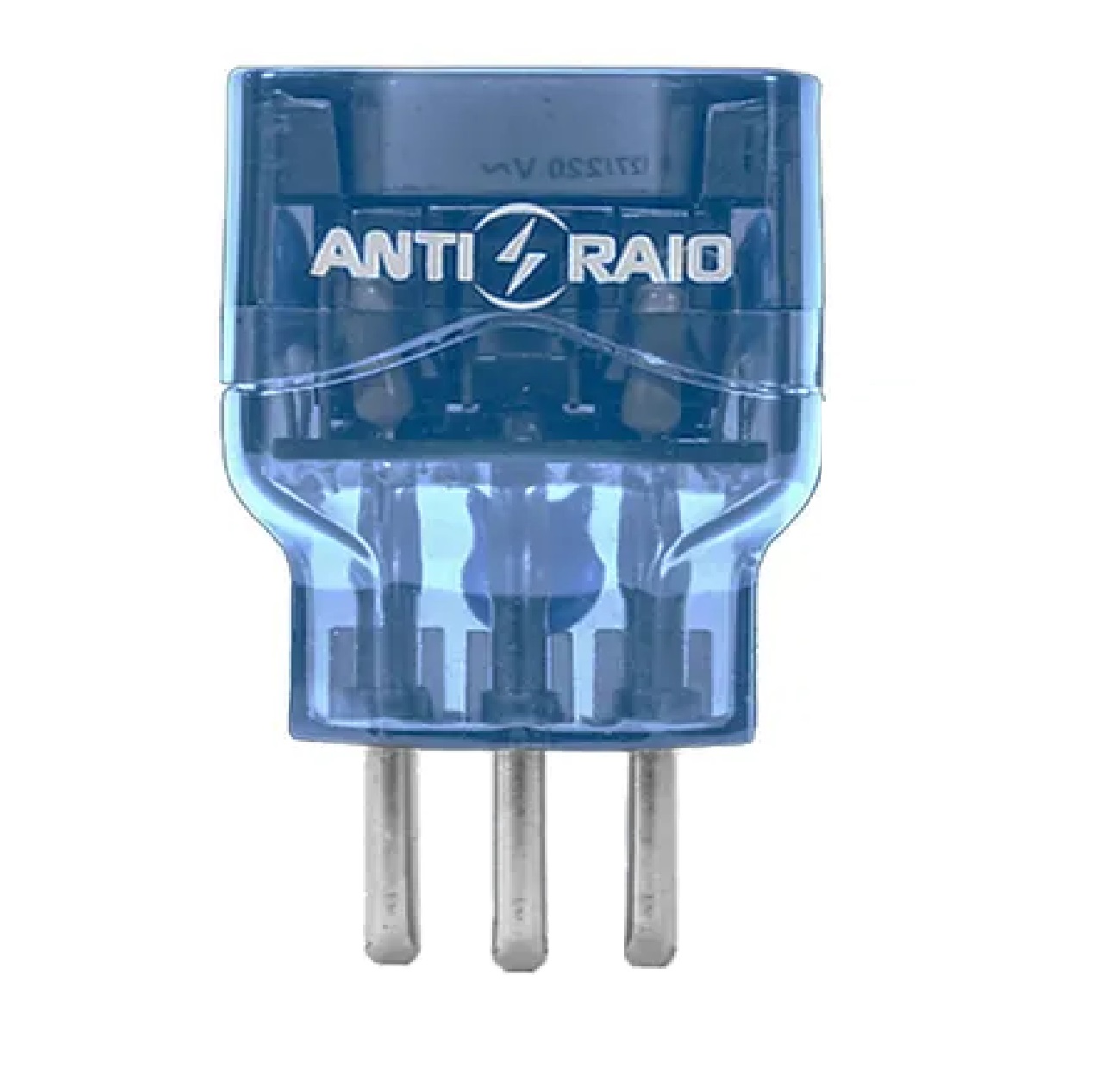 Tomada Protetora com DPS 10 A 100 a 250 Vca 7,5 kA Azul Cristal Embrastec