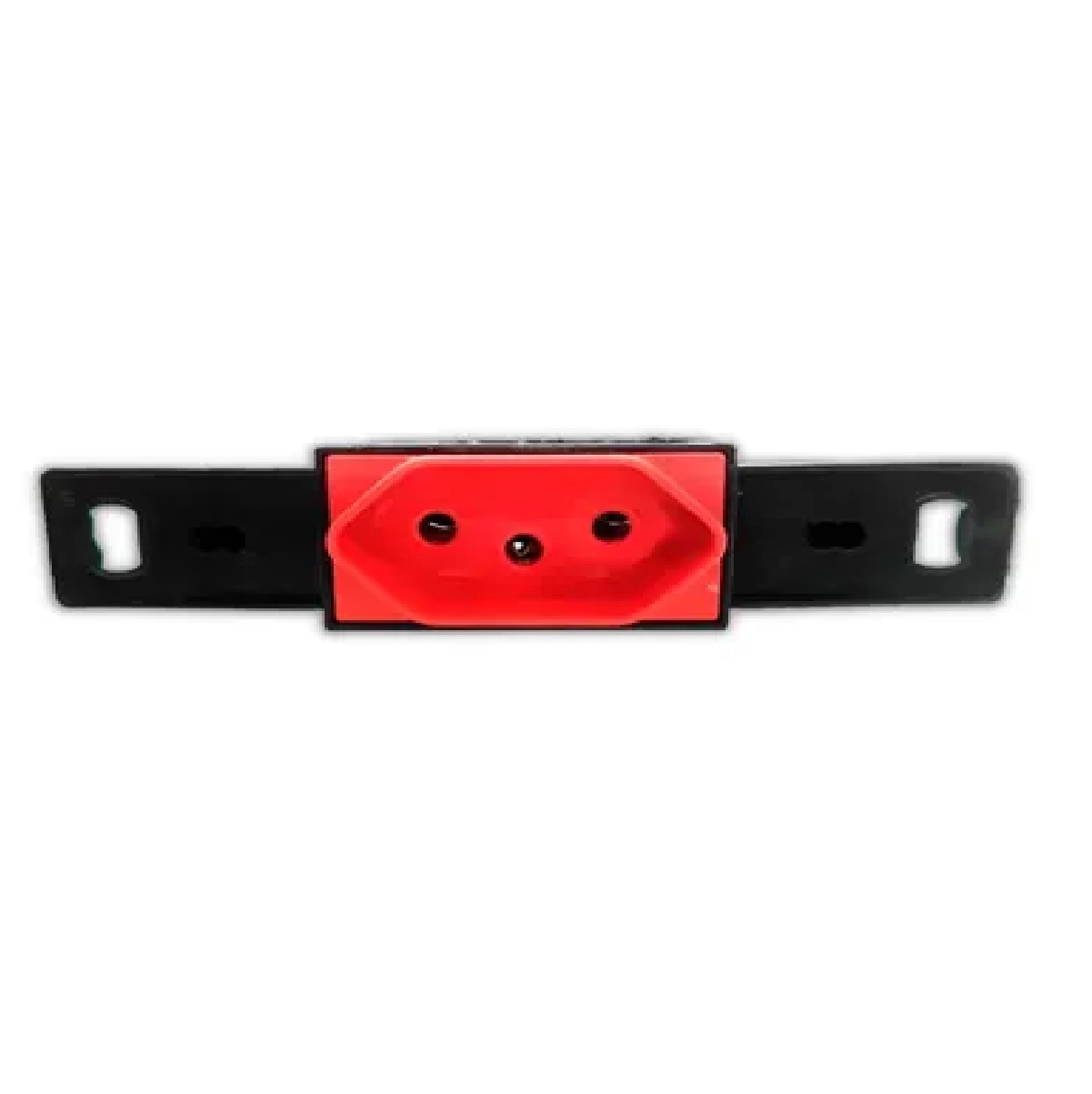 Tomada 2P+T Hexagonal para Condulete 10 A 250 V Haste Longa Vermelha 97829 B.Lux