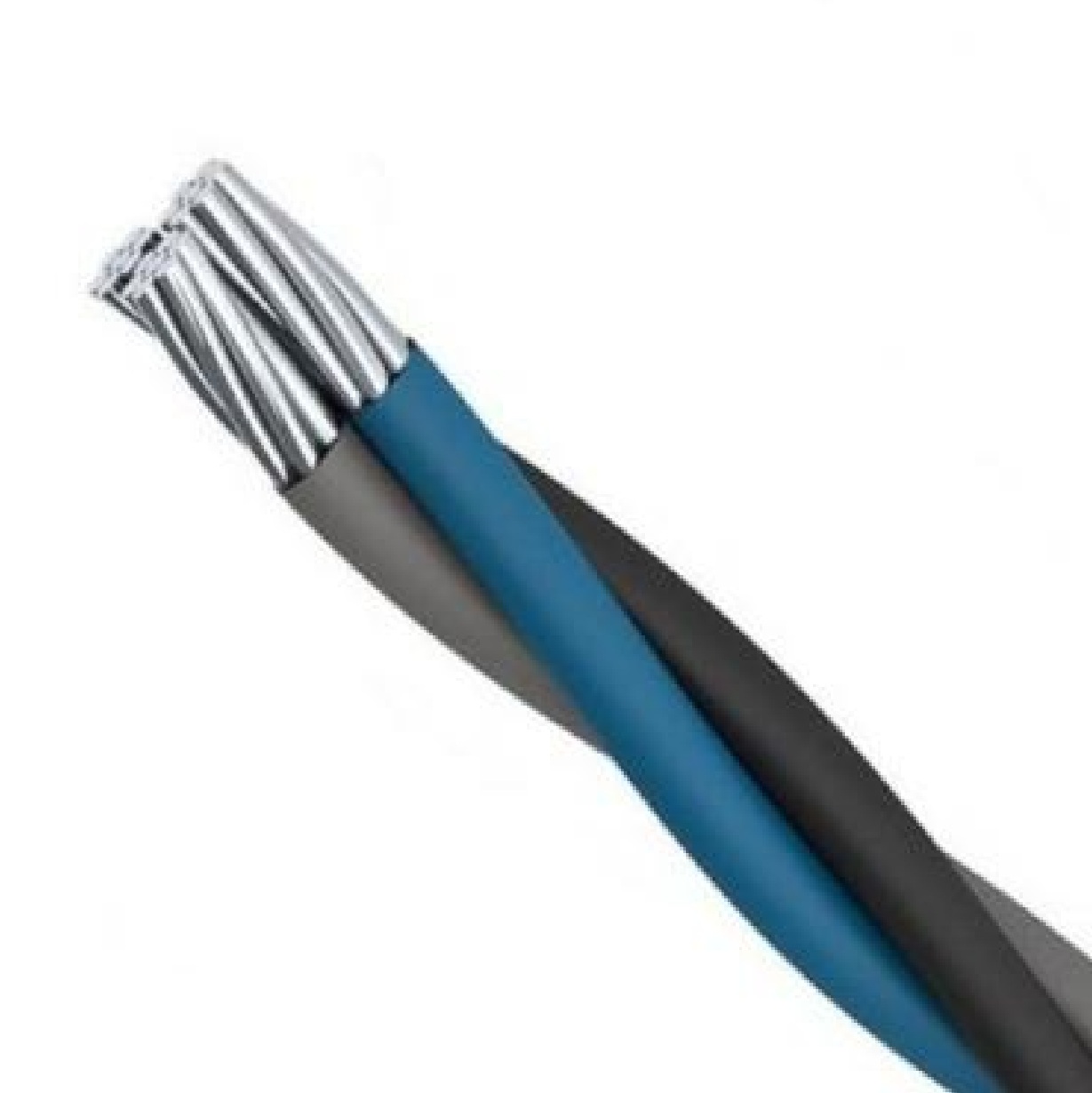 Cabo multiplexado 3 x 35,00 mm² Preto, cinza e azul Elétrica Bichuette por Metro
