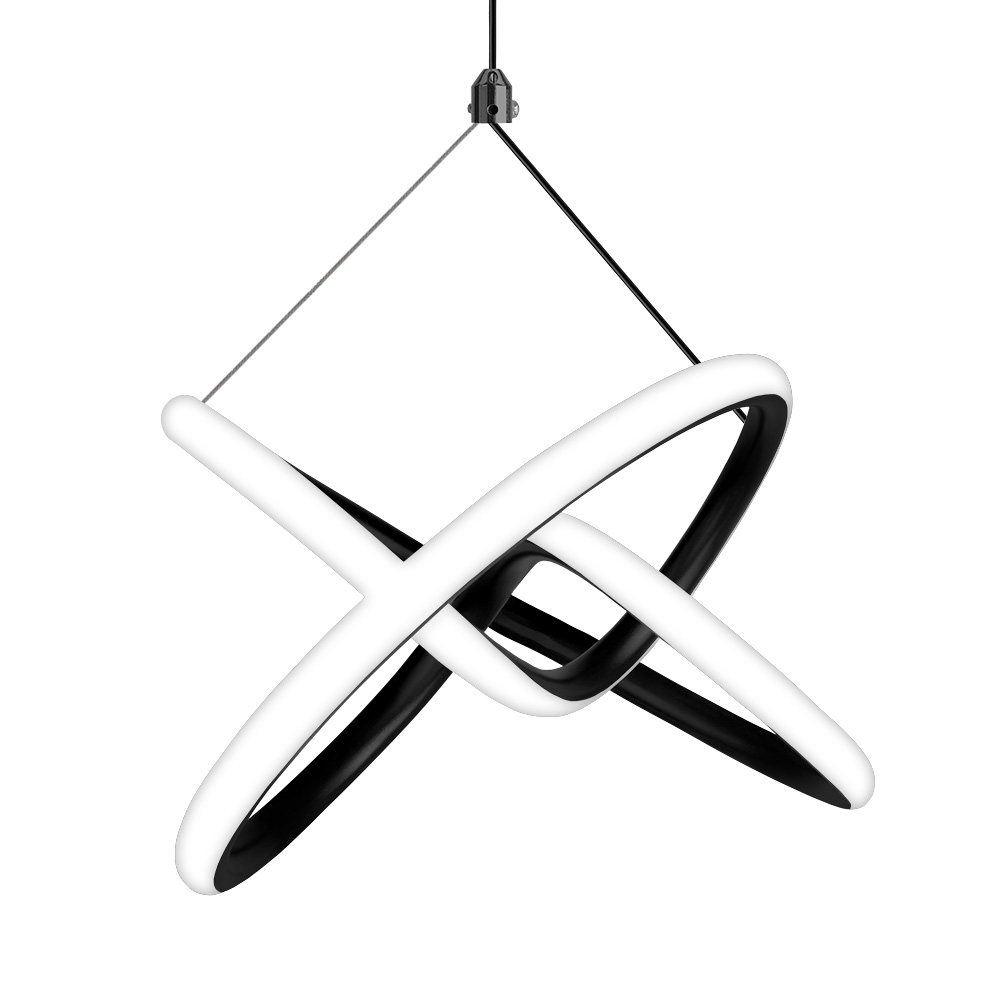 Pendente LED Lupi 195 mm 24 W 3000 K Bivolt Preto 60223001 Blumenau Iluminação