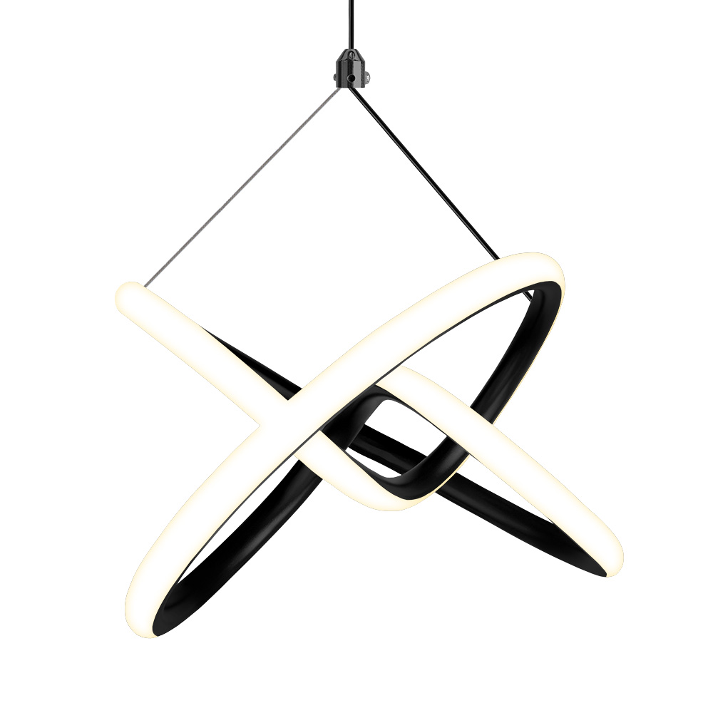Pendente LED Lupi 195 mm 24 W 3000 K Bivolt Preto 60223001 Blumenau Iluminação