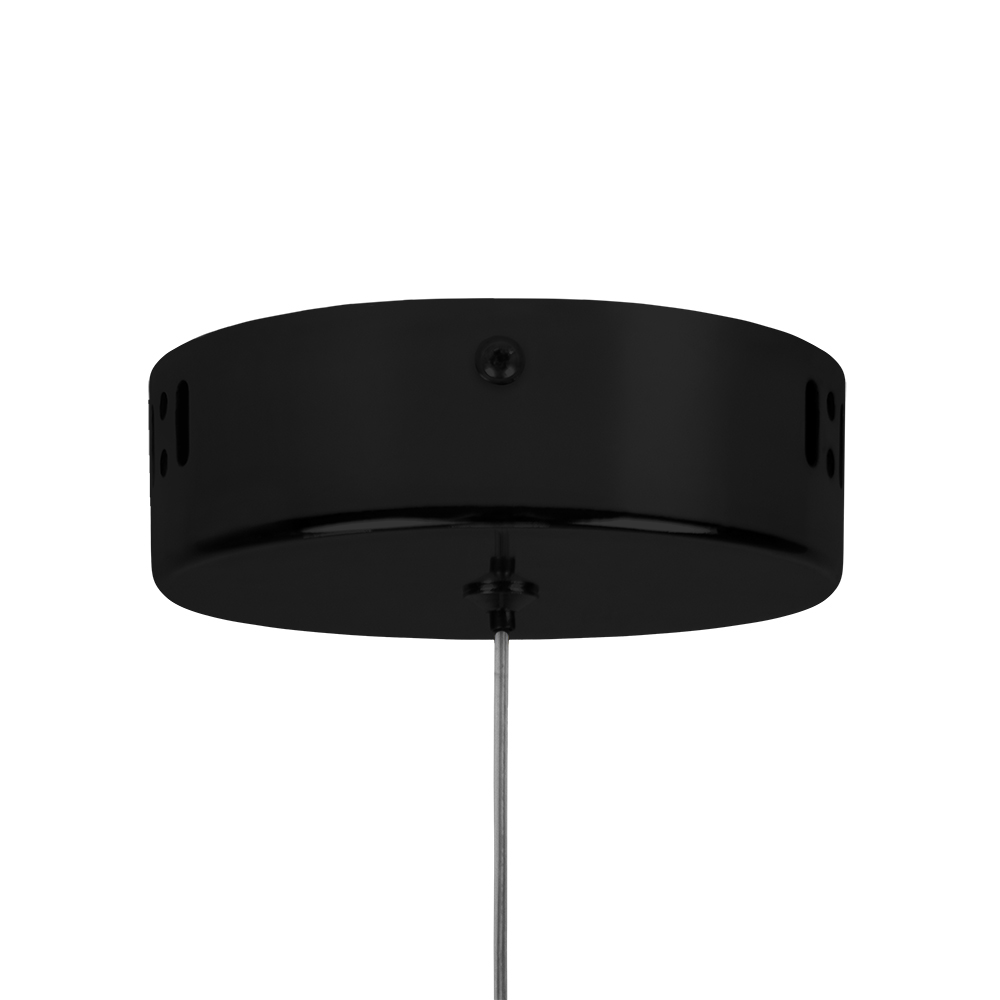 Pendente LED Lupi 195 mm 24 W 3000 K Bivolt Preto 60223001 Blumenau Iluminação