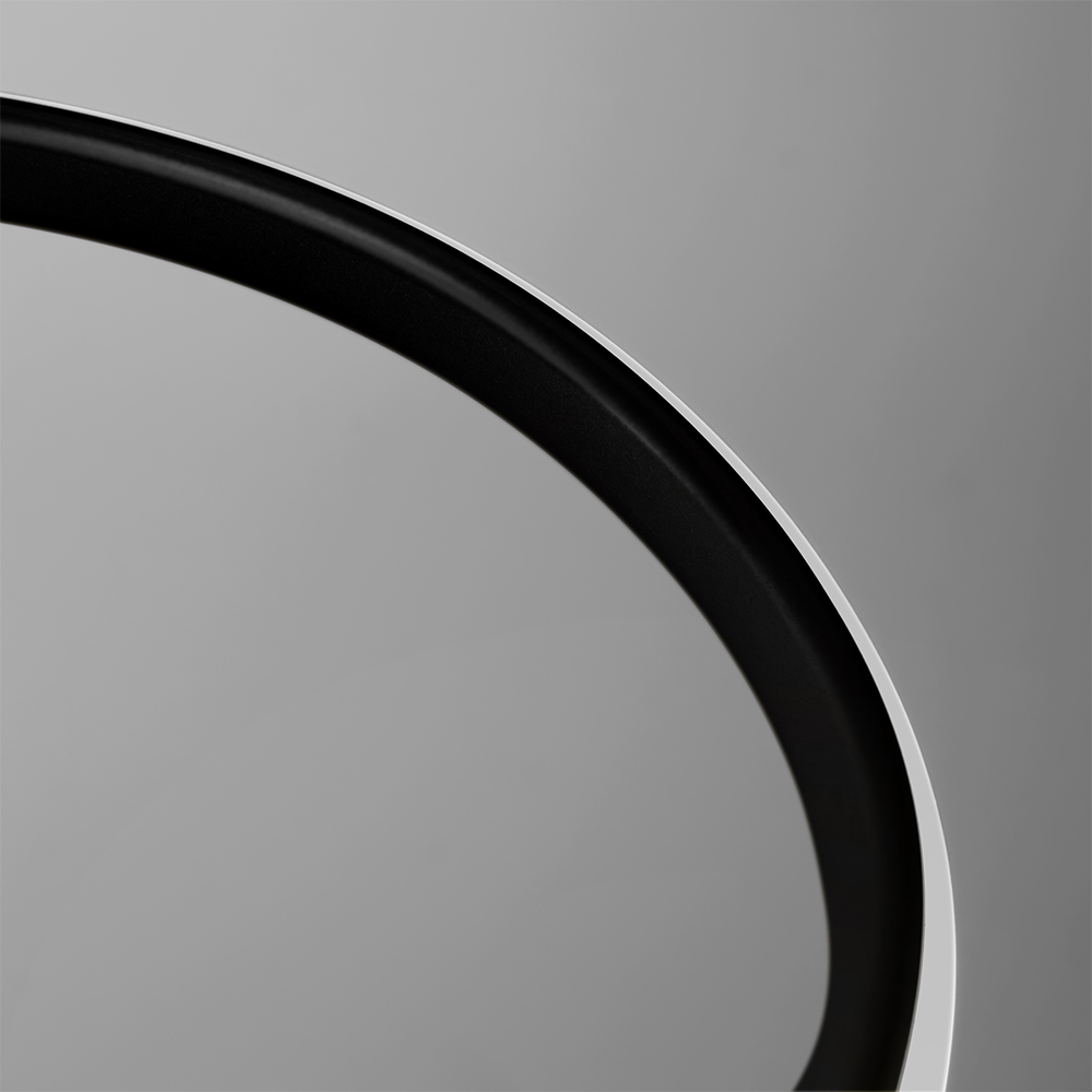 Pendente LED Laço 570 mm 36 W 3000 K Bivolt Preto 60263001 Blumenau Iluminação