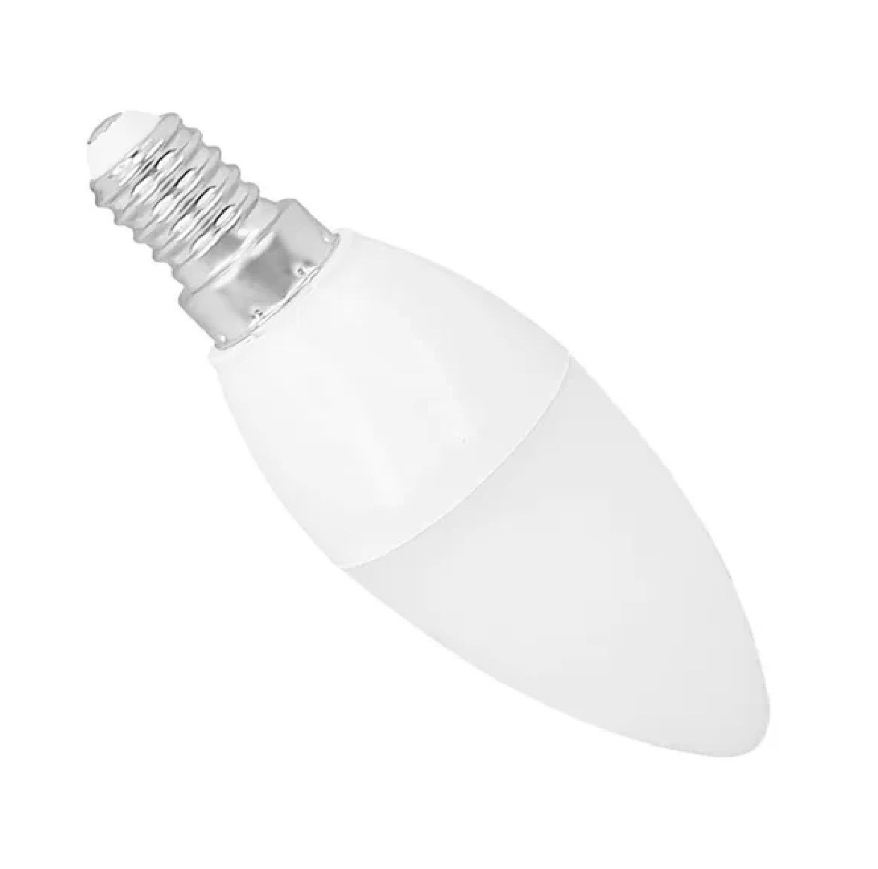 Lâmpada LED Filamento Vela Balão Leitosa 4,7 W E14 3000 K Bivolt EB2200 Embuled