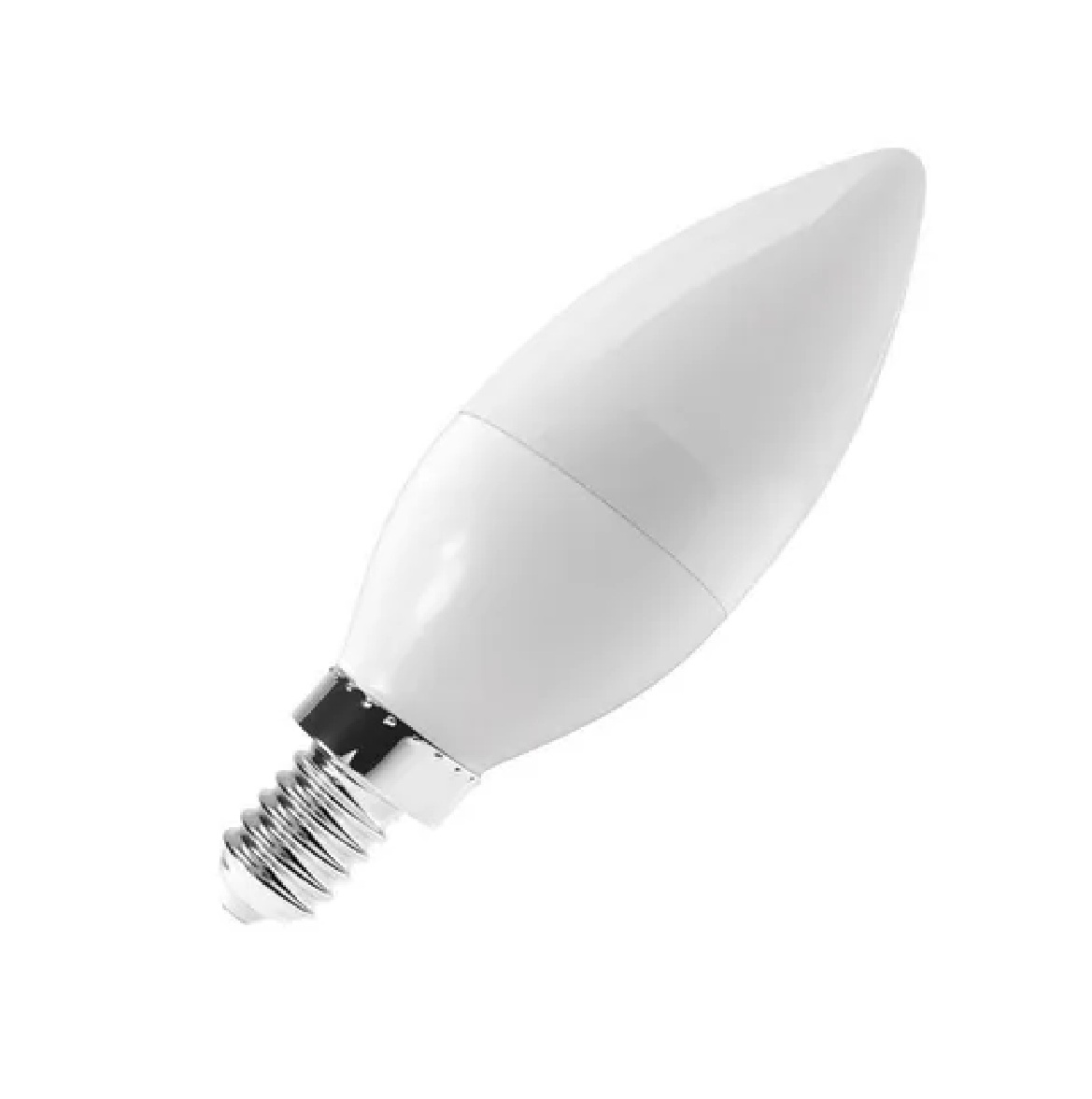 Lâmpada LED Filamento Vela Balão Leitosa 4,7 W E14 6500 K Bivolt EB2201 Embuled
