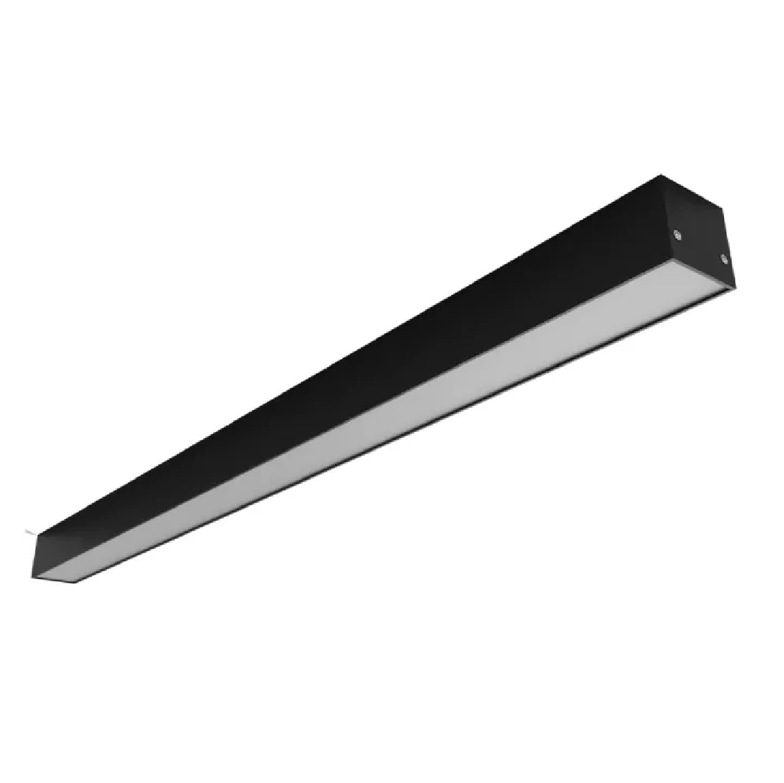 Perfil de Alumínio de Sobrepor x 2 m Preto EBFIL608892 Embuled