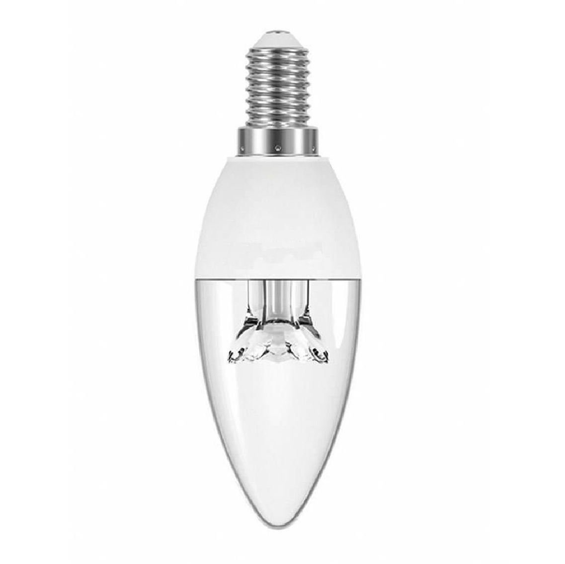 Lâmpada LED Filamento Vela Balão Cristal 4,7 W E14 3000 K Bivolt EB2203 Embuled