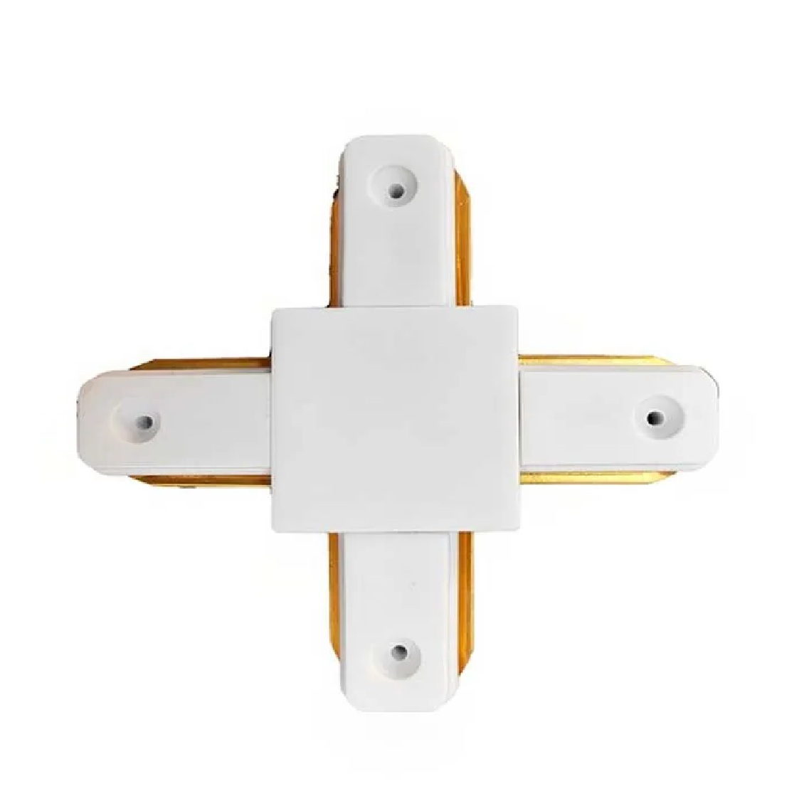 Conector em X para Trilho Eletrificado Branco 527.0011 Amatools