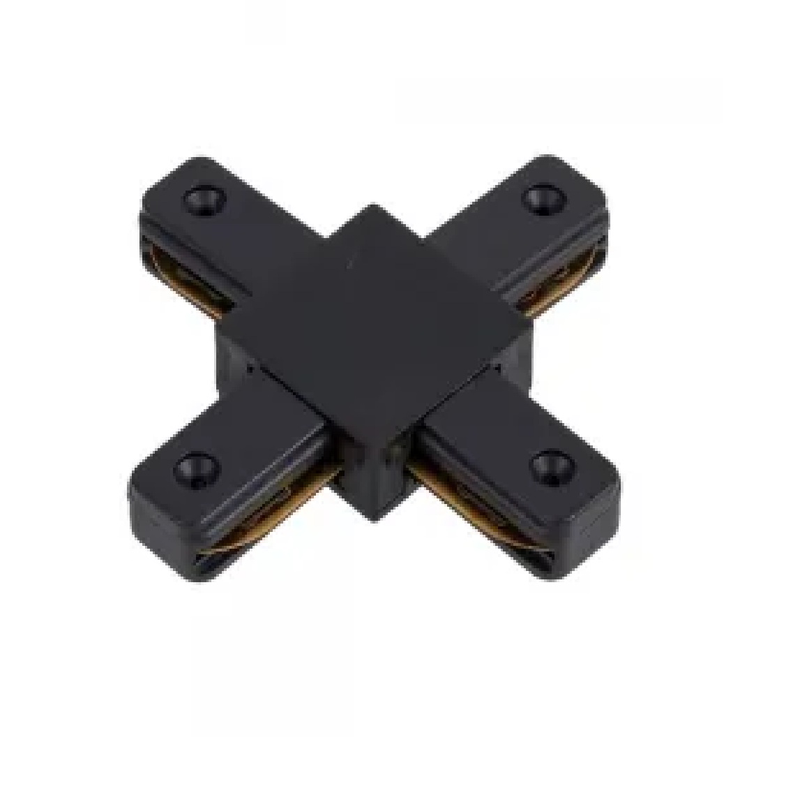 Conector Reto 180° para Trilho Eletrificado Preto 527.0012 Amatools