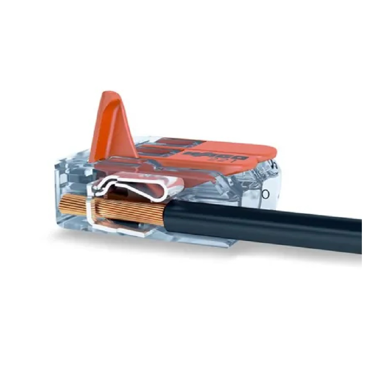 CONECTOR EMENDA 3 POLOS FLEXIVEL 0,14 -4,00MM2 32AMP WAGO 221-413