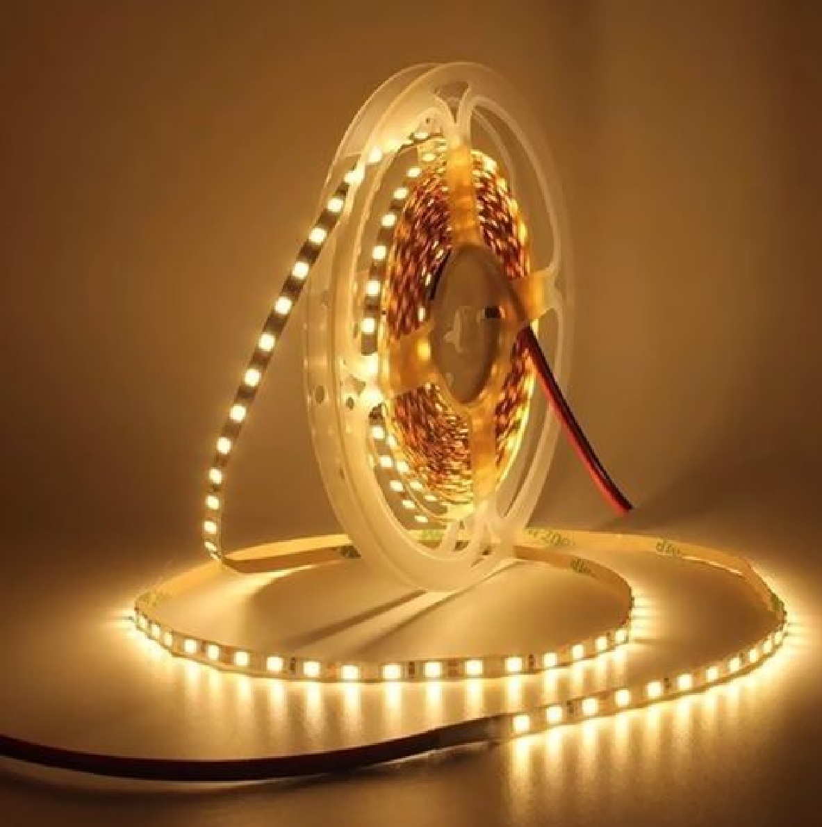 Fita LED SMD 2835 120 LEDs/m 12 V 12 W/m 3000 K IP20 Rolo 5 m EBFT12060812 Embuled