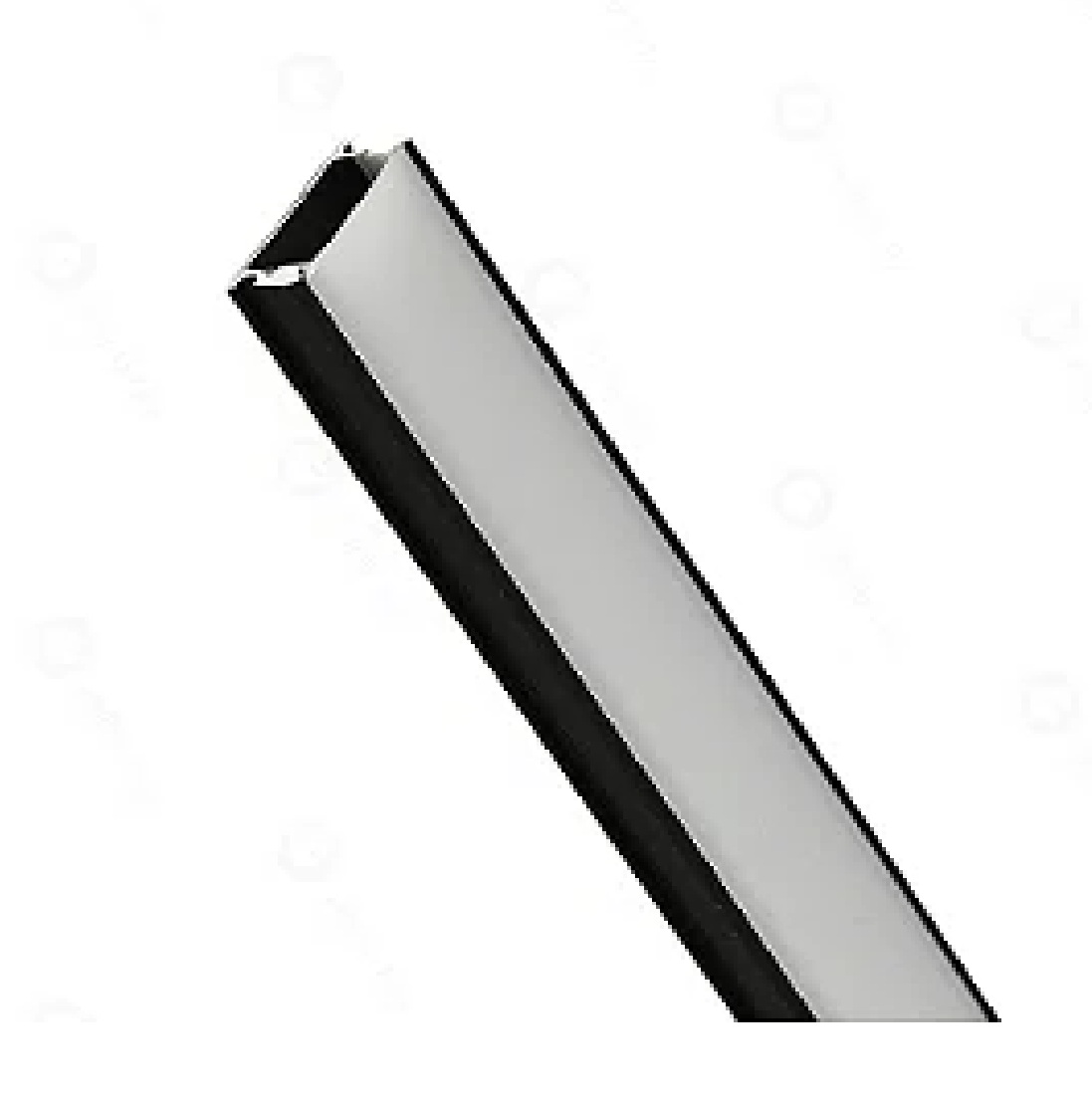 Perfil de Alumínio de Sobrepor 17,7 x 7MM x 3 m Branco EBFIL61303 Embuled