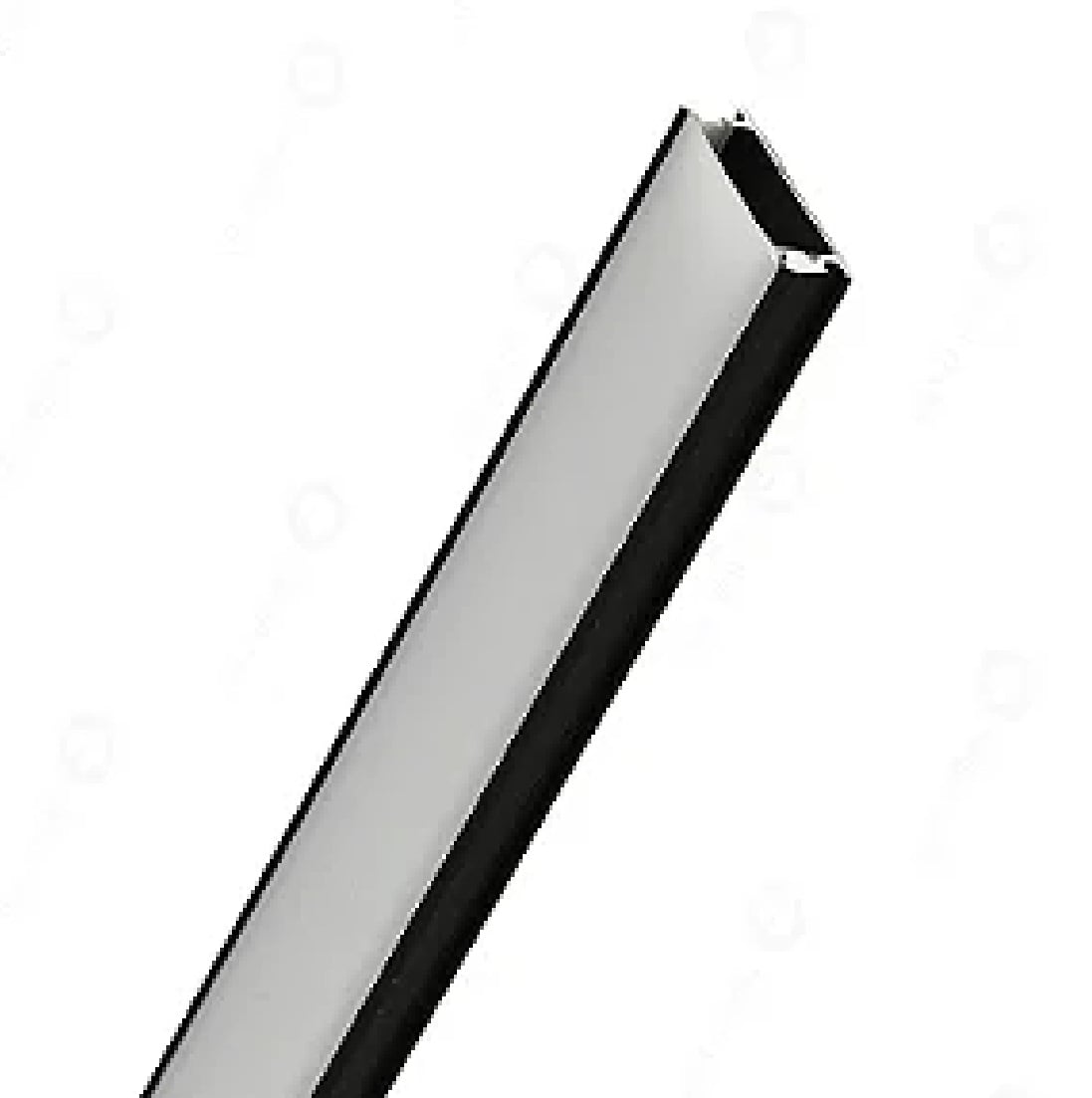 Perfil de Alumínio de Sobrepor 17,7 x 7MM x 3 m Branco EBFIL61303 Embuled
