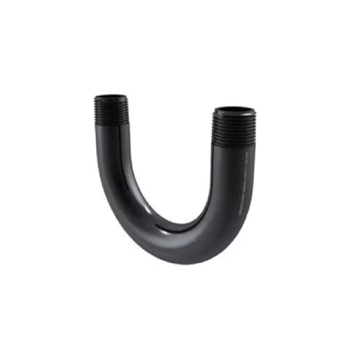 Curva de PVC Roscável Antichama 1 pol. 180° Preto Elétrica Bichuette