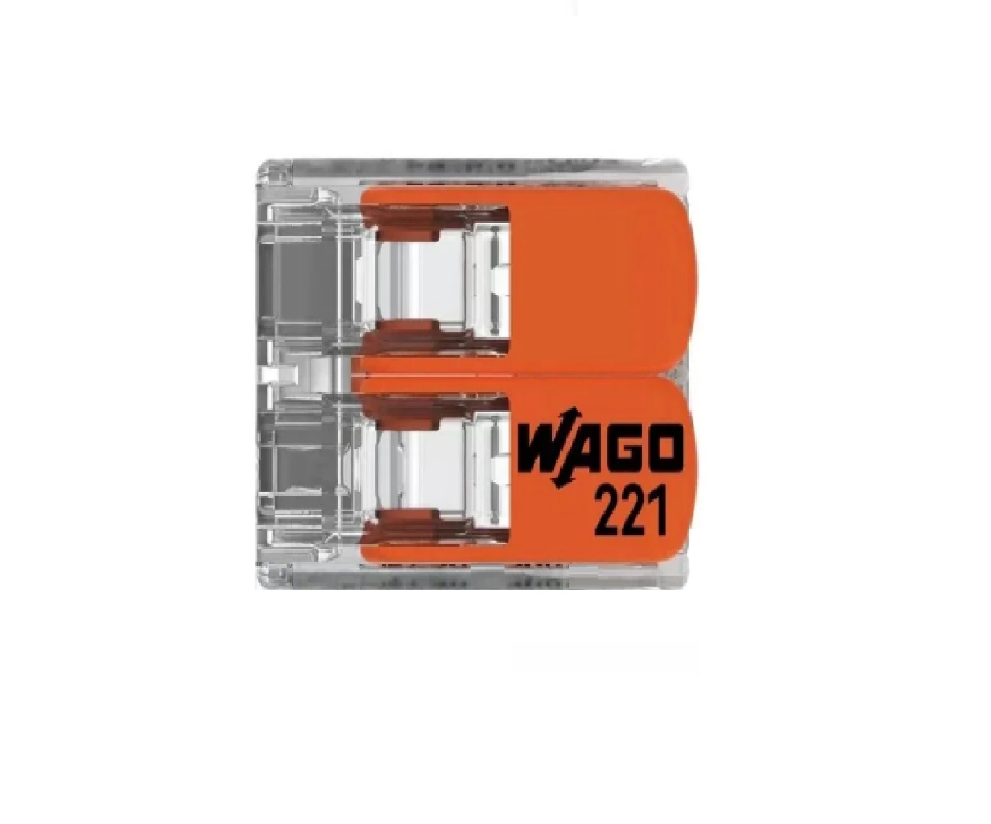 Conector de Emenda WAGO 2 Polos 0,5 a 6 mm² 41 A 221-612