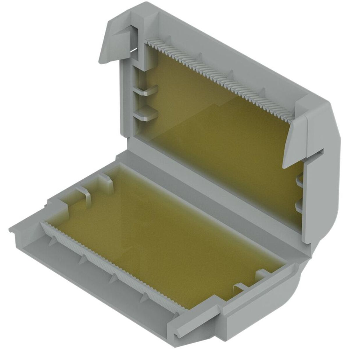 Gelbox WAGO Tamanho 3 para Conectores até 4 mm² 33,5 x 52,7 x 17,8MM 207-1333