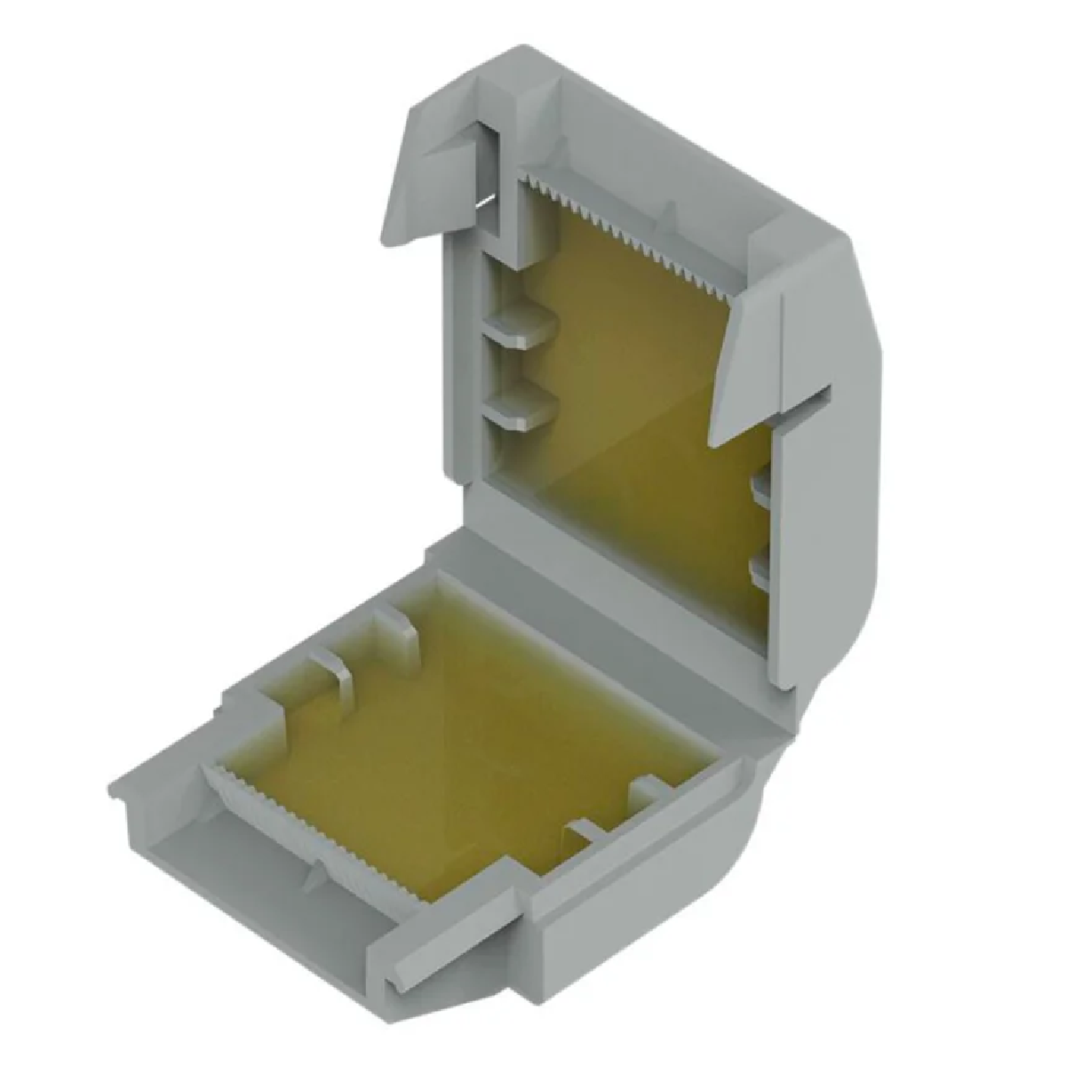 Gelbox WAGO Tamanho 1 para Conectores até 4 mm² 33,5 x 32 x 17,8MM 207-1331