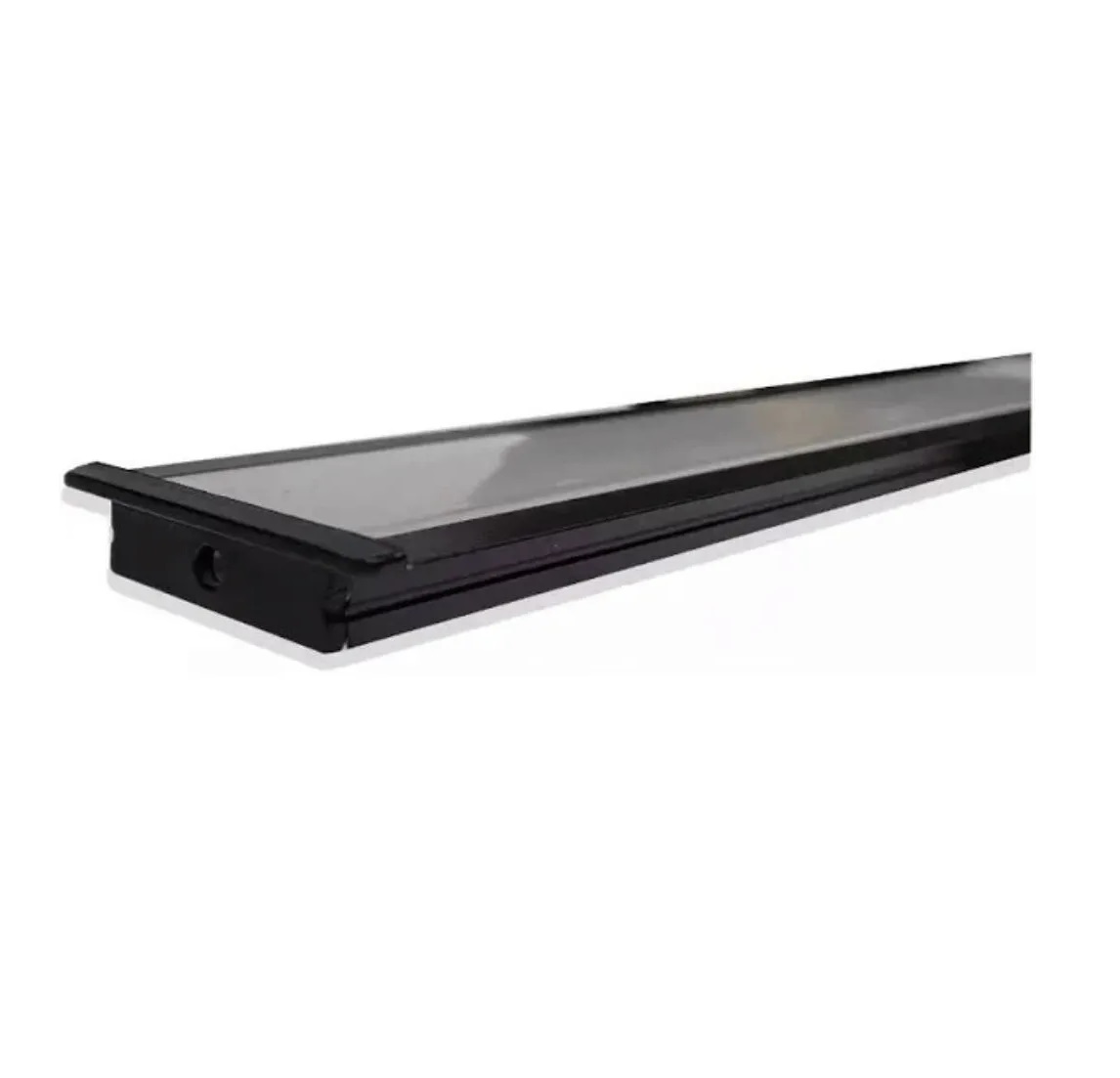 Perfil de Alumínio de Embutir 30,2 x 9,6MM x 2 m Preto EBFIL60972 Embuled