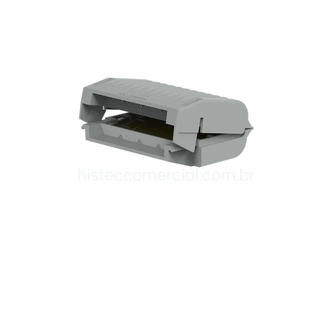 Gelbox WAGO Tamanho 2 para Conectores até 4 mm² 33,5 x 45,9 x 17,8MM 207-1332