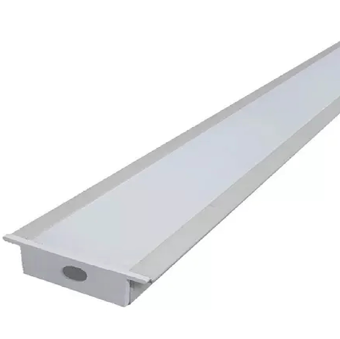 Perfil Alumínio Emb 30,2 Mm X 2mts Branco Ebfil60973 EmbuLED
