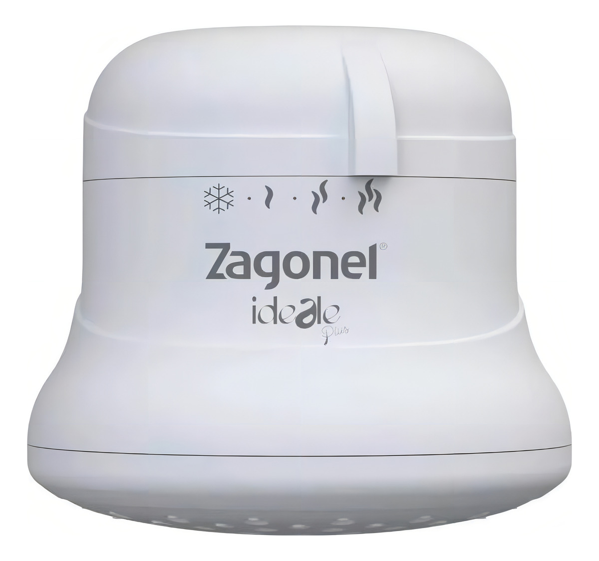Ducha Chuveiro Ideale Plus Elétrico 4 Temperatura 6800 W 220 V Branco Fixo Zagonel