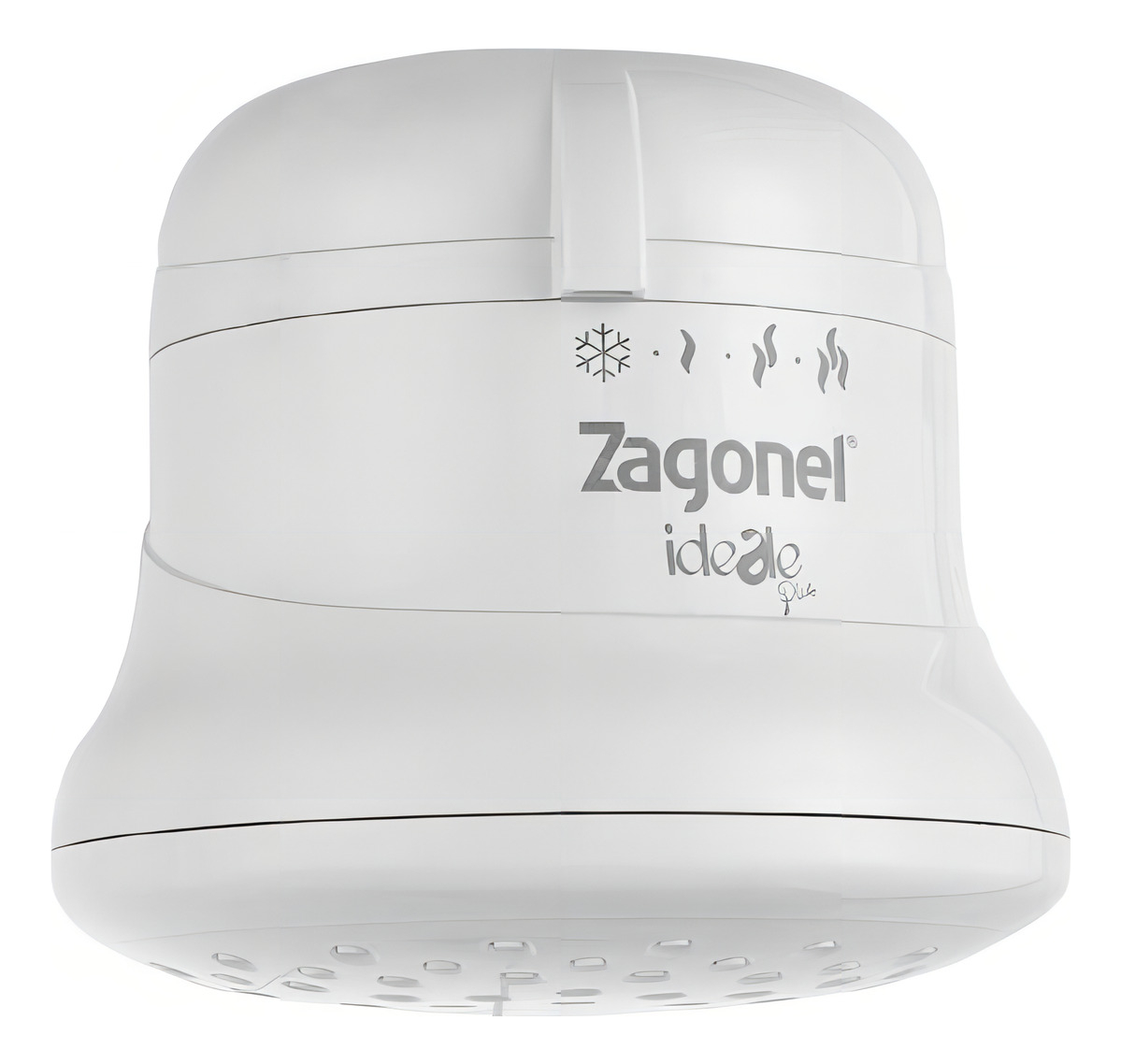 Ducha Chuveiro Ideale Plus Elétrico 4 Temperatura 6800 W 220 V Branco Fixo Zagonel