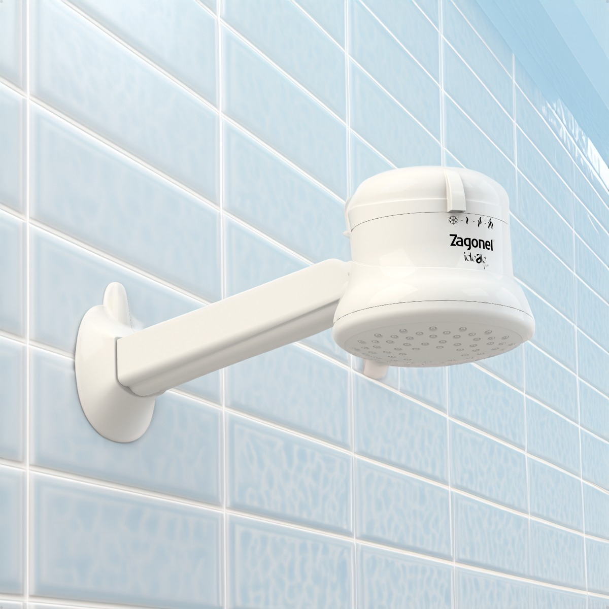 Resistência Ducha Ideale Plus/fluir Elétrica 220 V 6800 W Zagonel