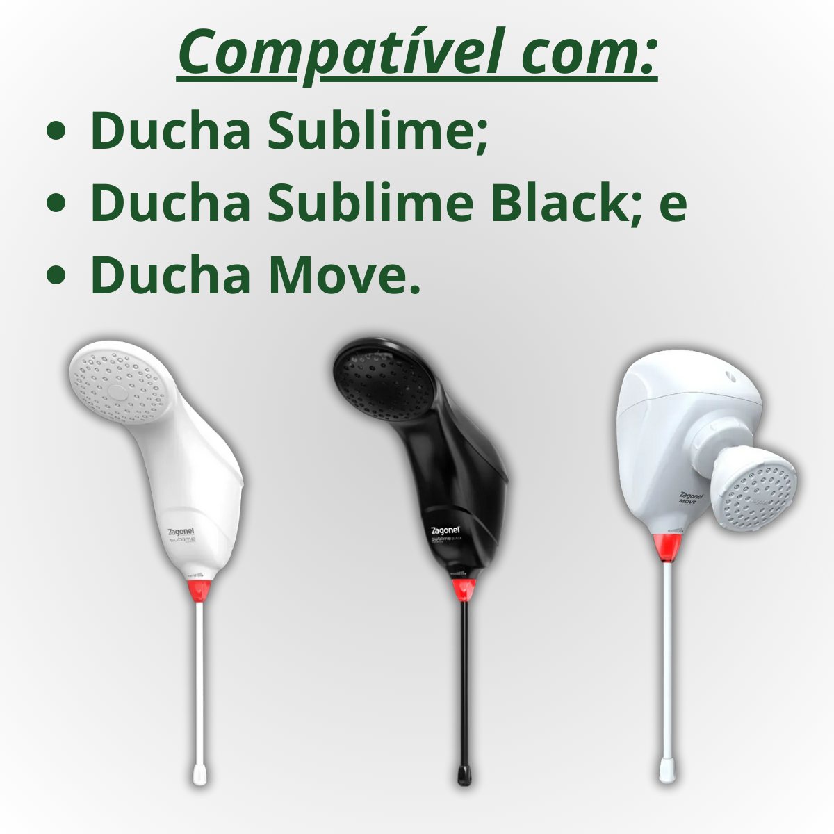 Resistência Ducha Chuveiro Moment Eletrônica/sublime/move 127 V 5500 W Zagonel
