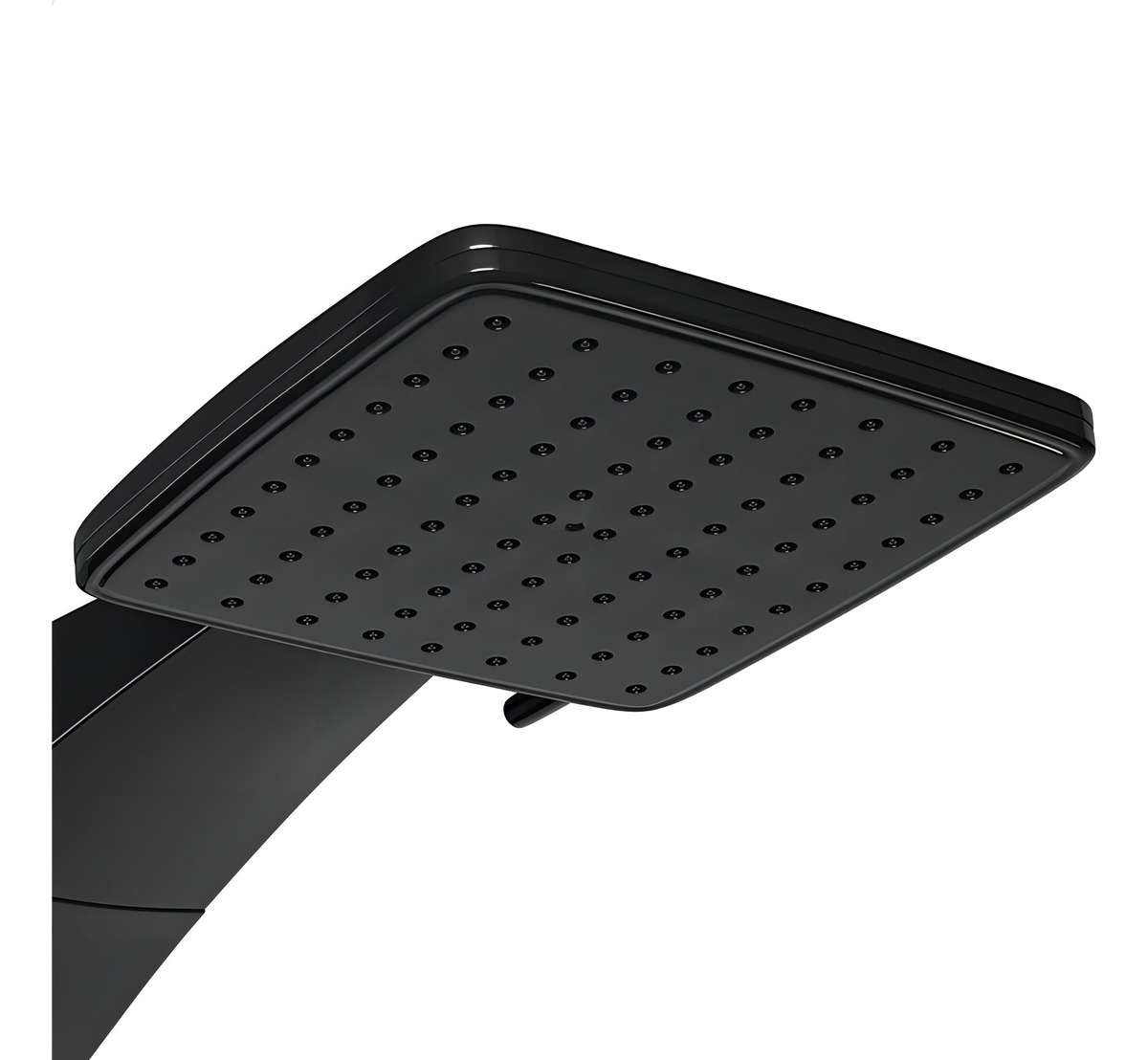 DUCHA CHUVEIRO FIXO QUADRATTA ELETRONICA 5500W 127V PRETO BLACK ZAGONEL
