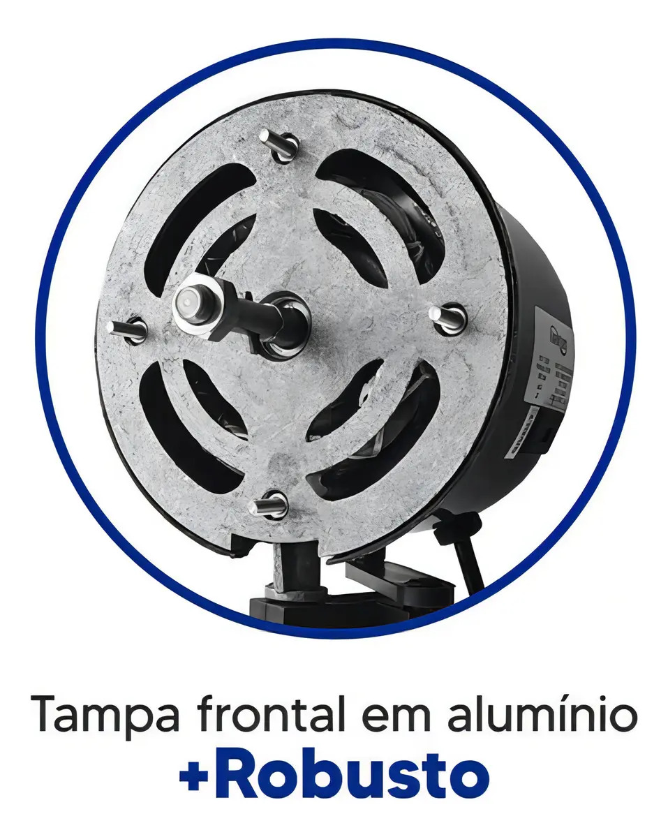 Ventilador de Parede Max Turbo 60 cm 210 W Bivolt Preto Ventex