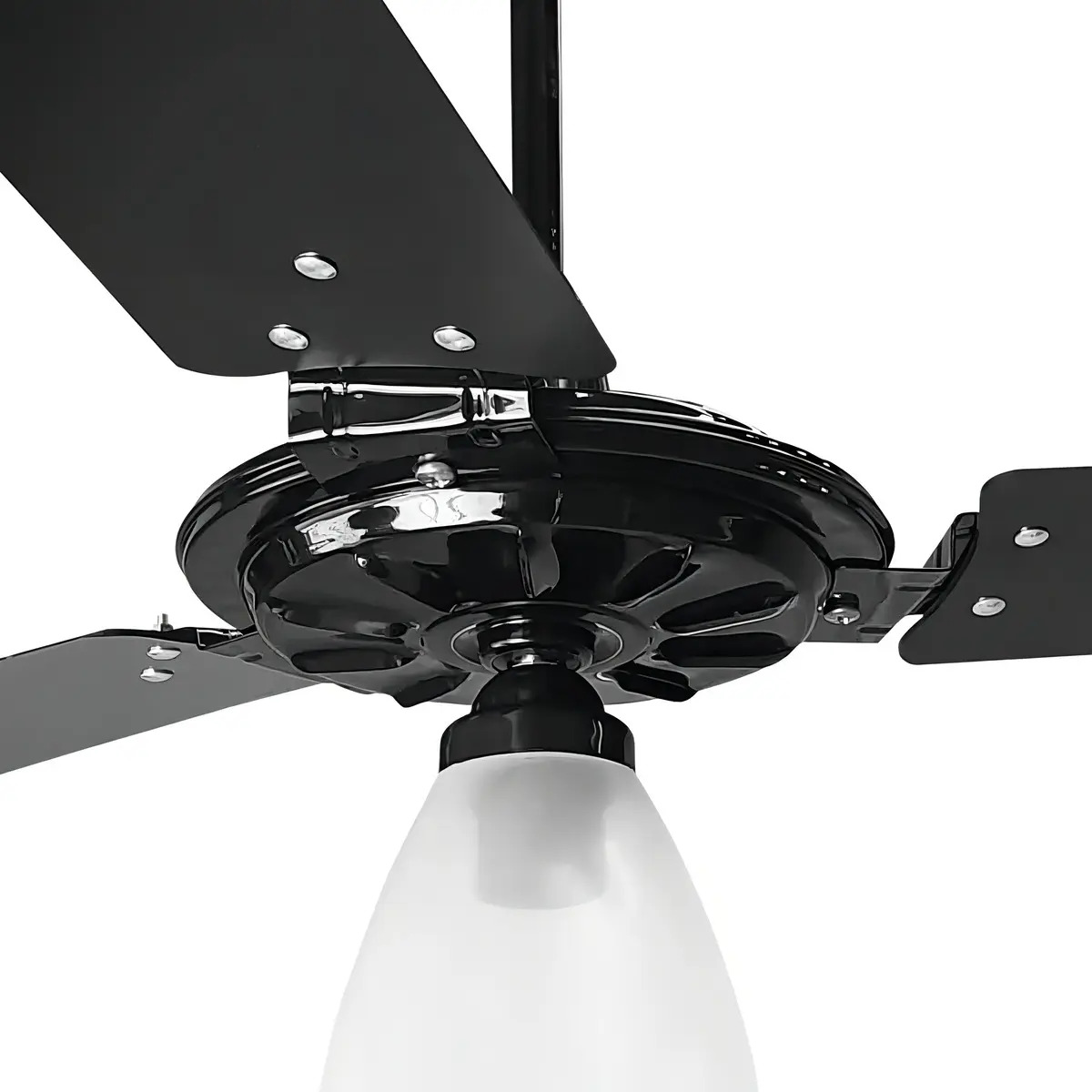 Ventilador de Teto Yris 3 Pás 127 V 150 W Preto/Preto 1,015 m Ventex