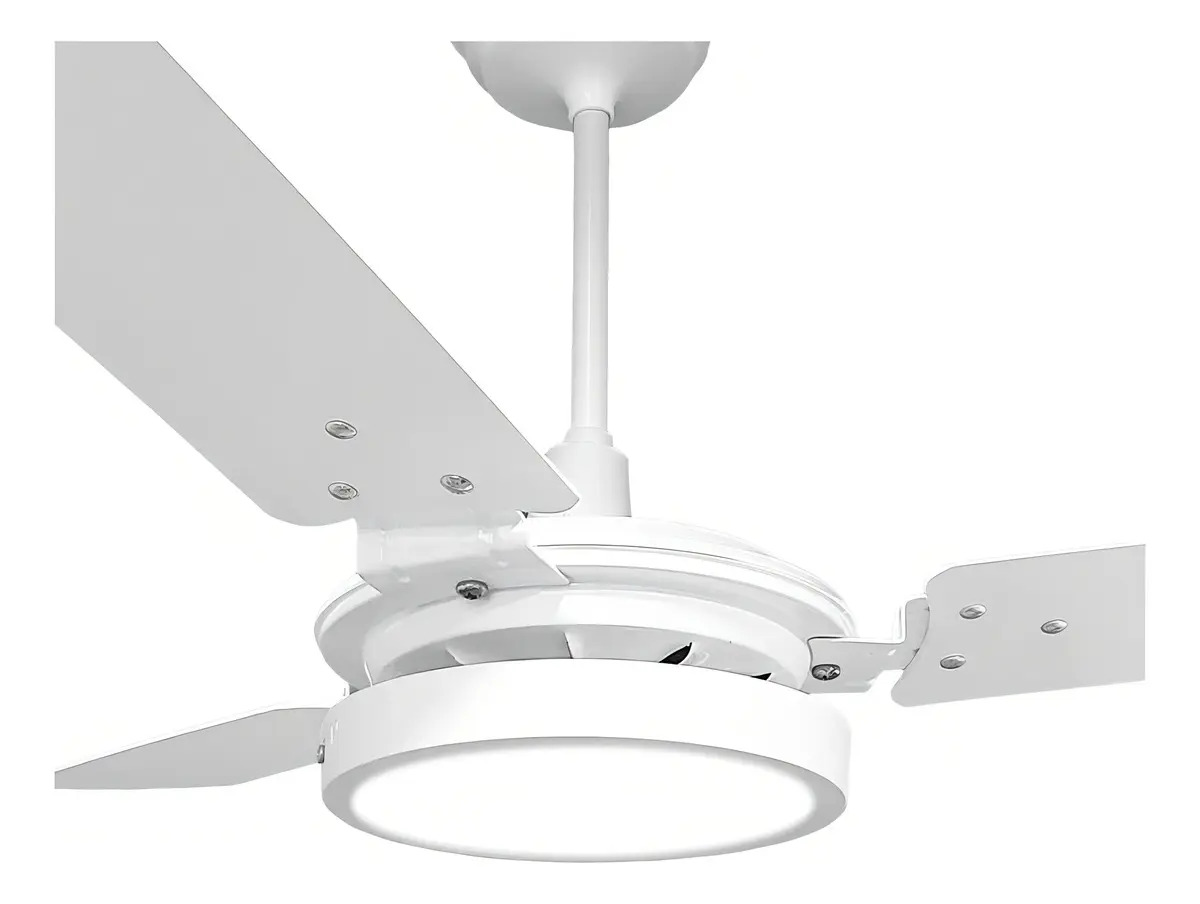 Ventilador de Teto Valen LED 3 Pás 127 V 150 W LED 6500 K Branco/Branco 1,1 m Ventex