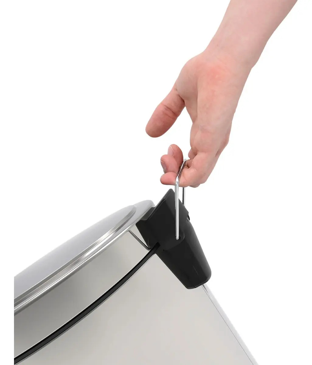 Lixeira Aço Inox Com Pedal Loop 12 Litros - Tramontina