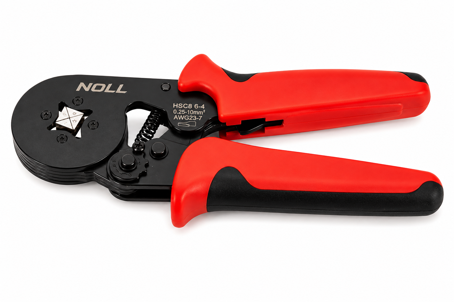 Alicate Crimpador HSC8 6-4A para Terminais Tubulares 0,25 a 10 mm² Noll