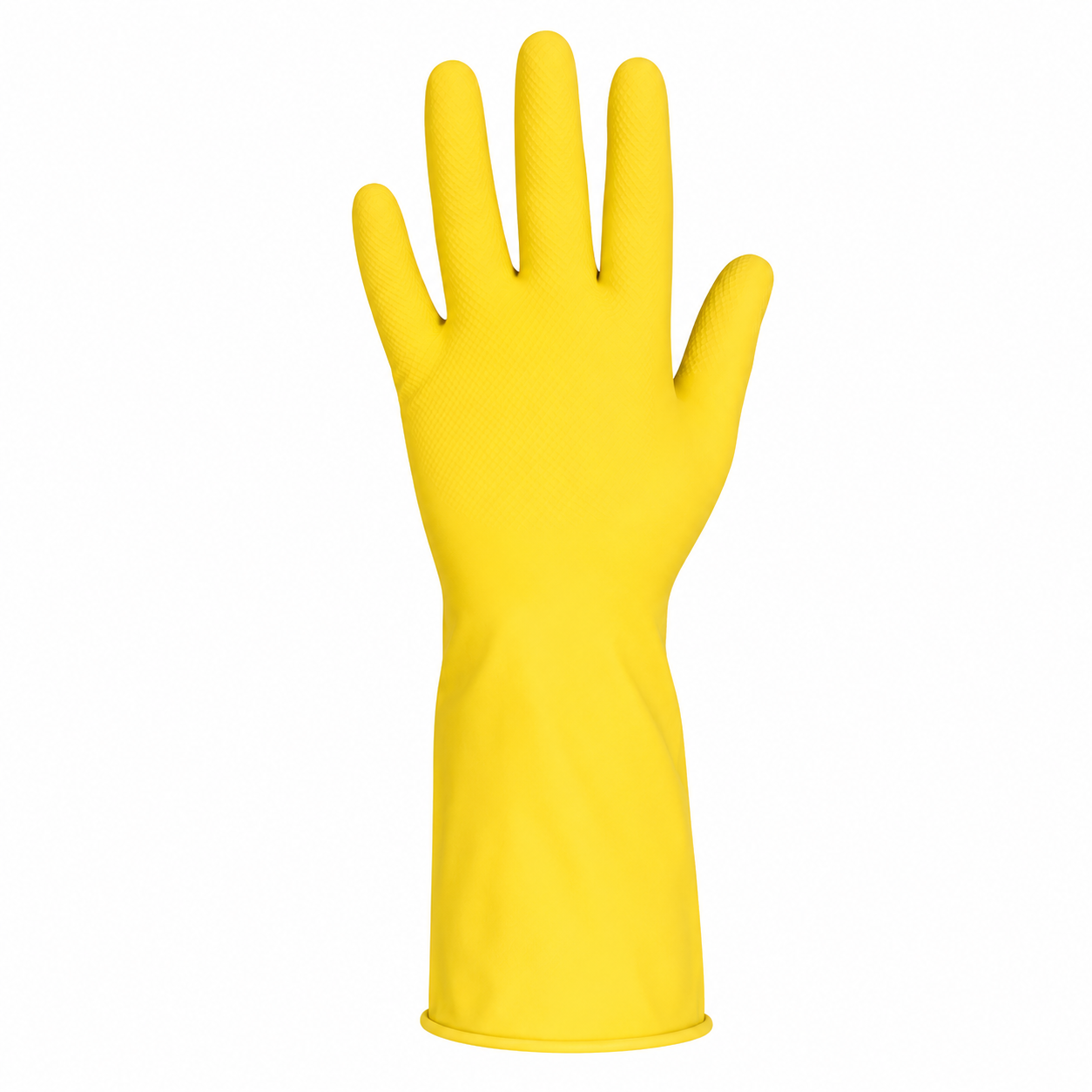 Luva de Látex Natural Amarela Tamanho M Nº 8 292.0006 Proteplus