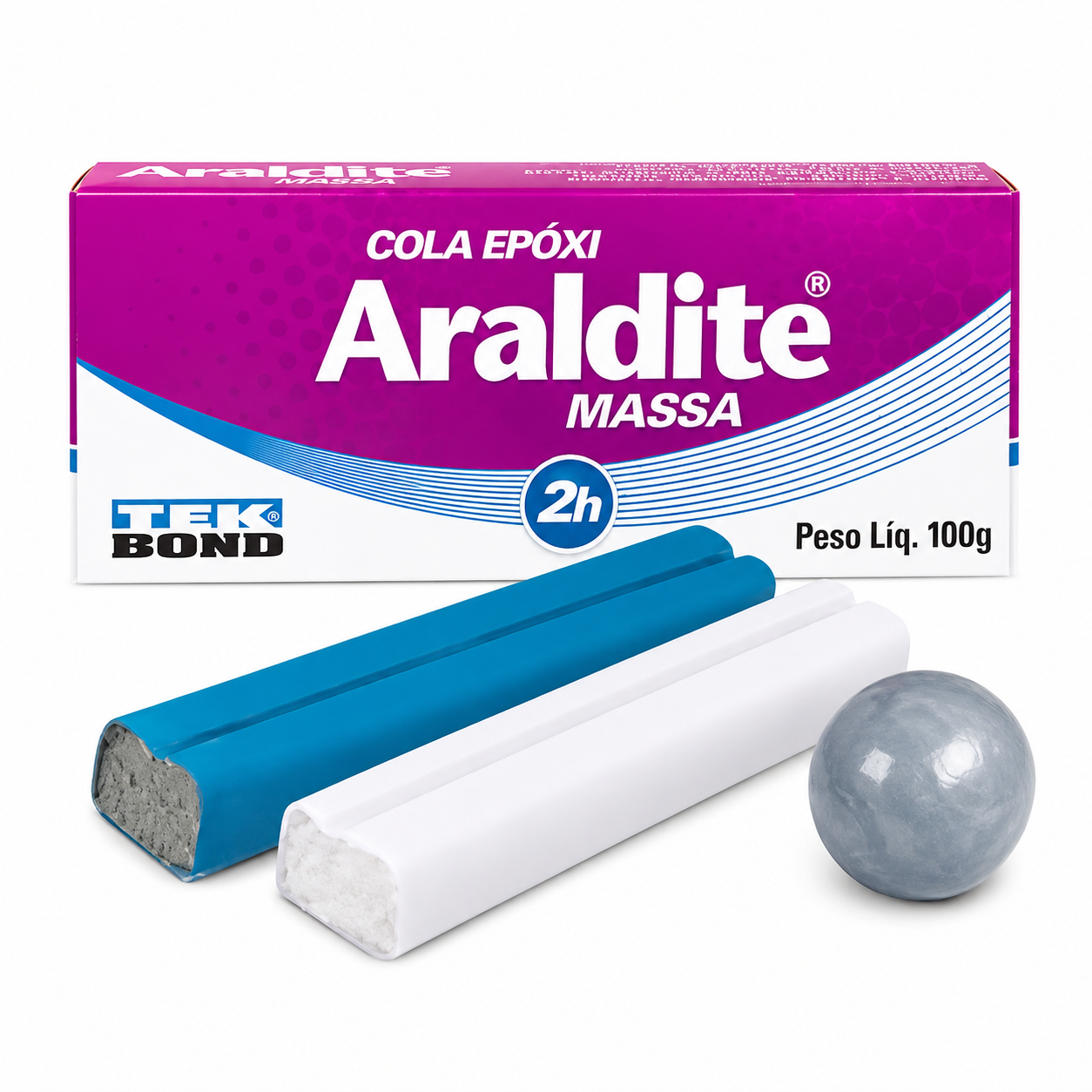 Massa Epóxi Araldite 100 g Tekbond