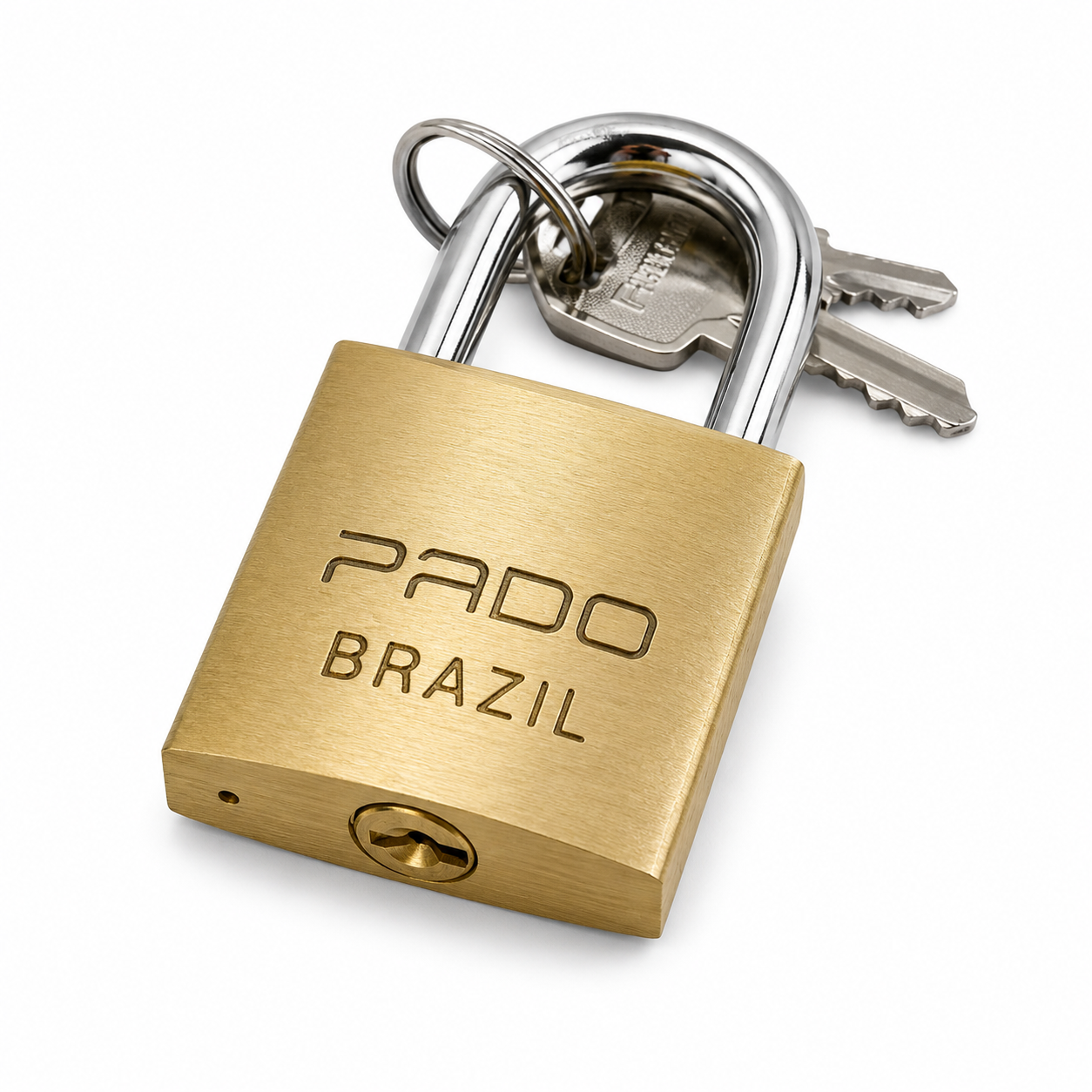 Cadeado de Latão LT 45 mm com 2 Chaves Pado