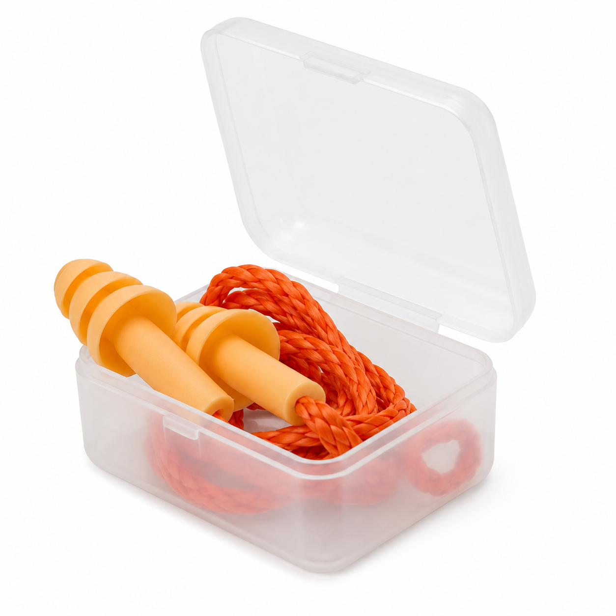 Protetor Auricular de Silicone com Cordão de Algodão 274.0001 Amatools