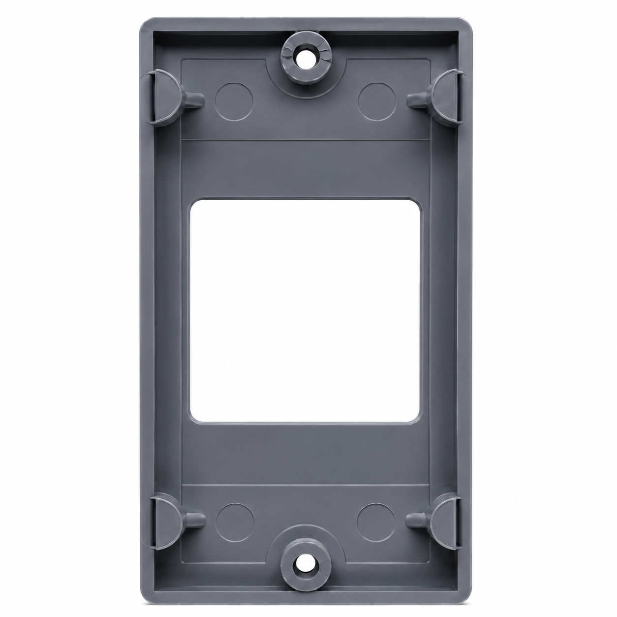 Tampa para condulete 4 x 2 PVC Cinza 2modulo Hidrossol