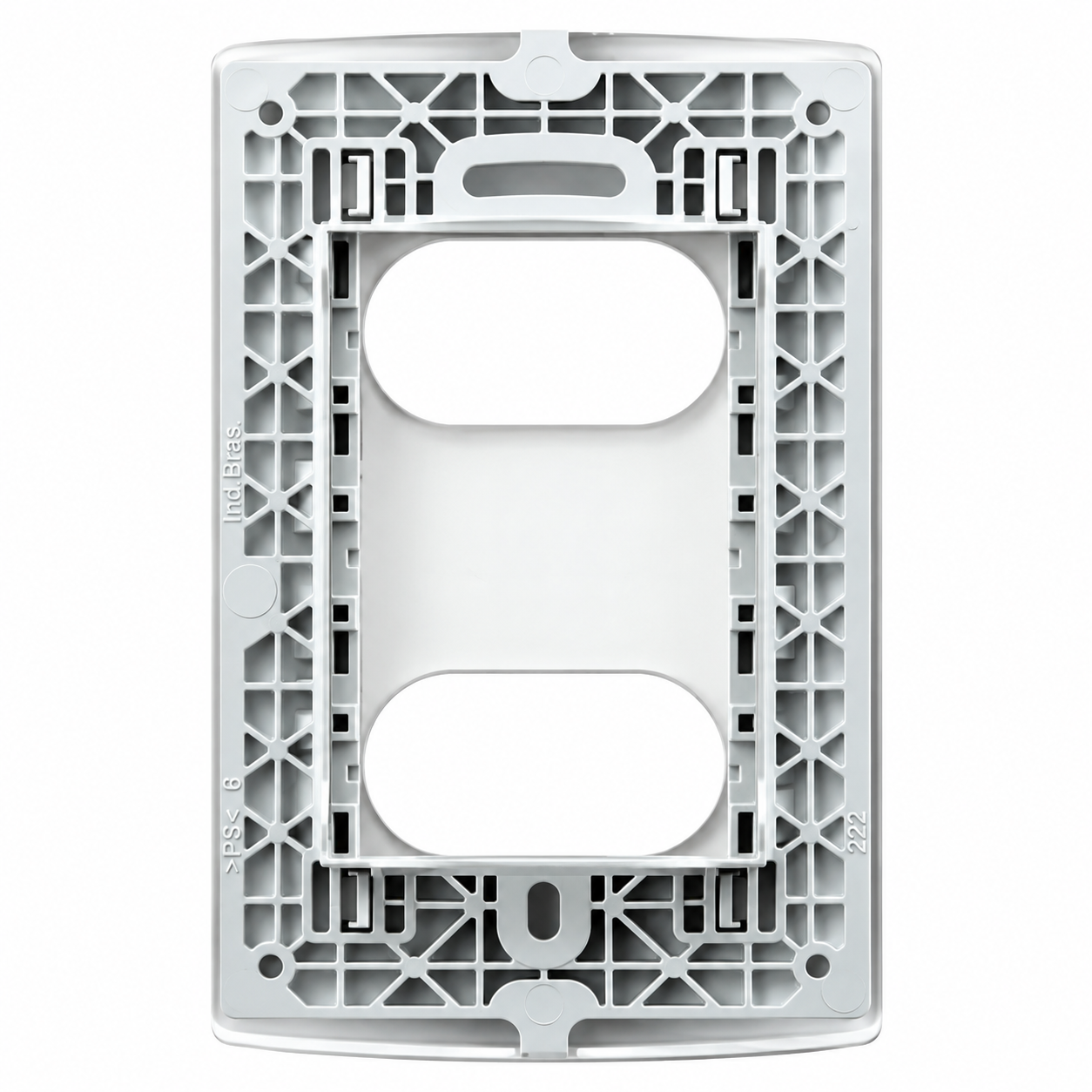 PLACA 4X2 2 POSTO SEPARADO C/SUPORTE PIAL VIVA PV1102BC