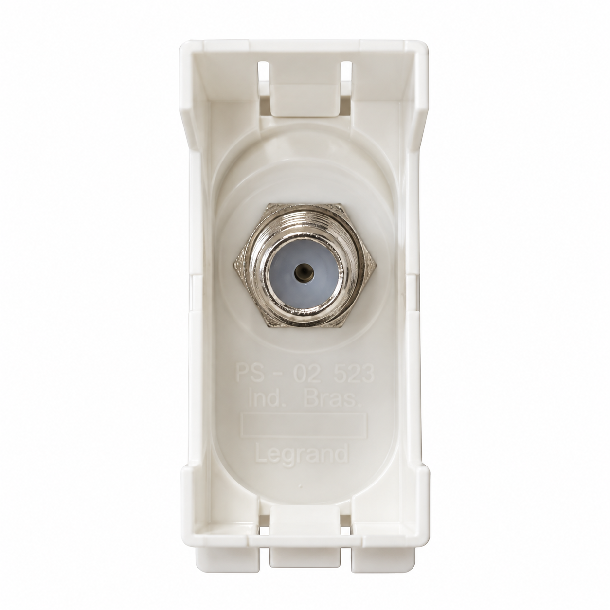 TOMADA TV COAXIAL TIPO F BRANCO PIAL VIVA PVM410BC