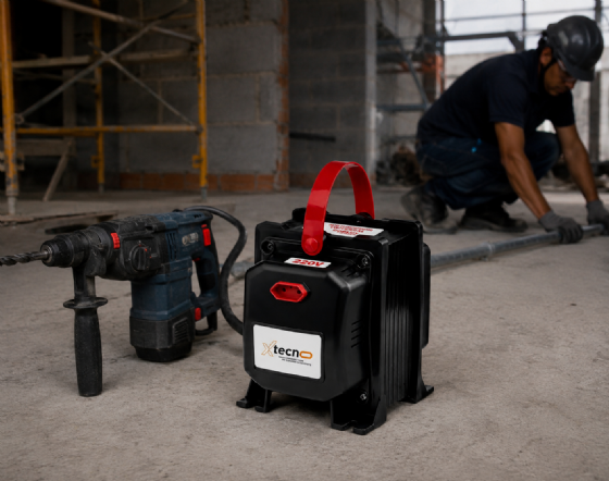 Transformador At 5000va Bivolt 127/220v Tecno Fiolux