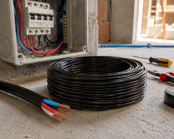 CABO FLEXIVEL PP 4 X 1,50MM2 MT BRASCOPPER
