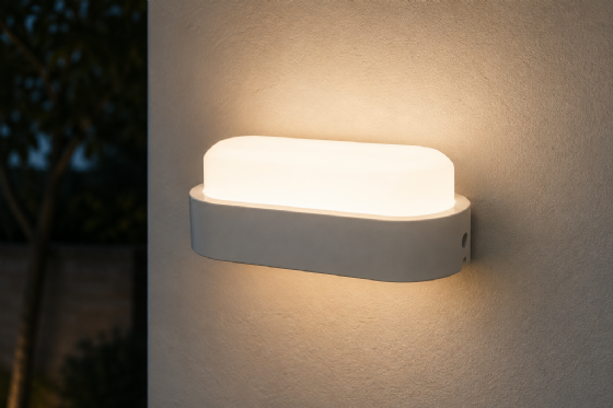 Luminária LED Arandela Tartaruga 5 W 6500 K Branco Led93.06 Foxlux
