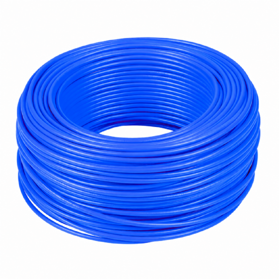 CABO FLEXIVEL 6,00MM2 AZUL MT BRASCOPPER