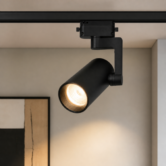 Spot para Trilho Eletrificado PAR20 E27 Preto 61276 Embuled