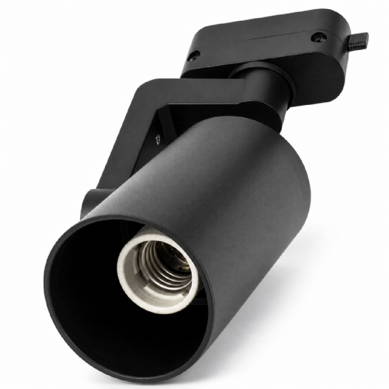 Spot para Trilho Eletrificado PAR20 E27 Preto 61276 Embuled